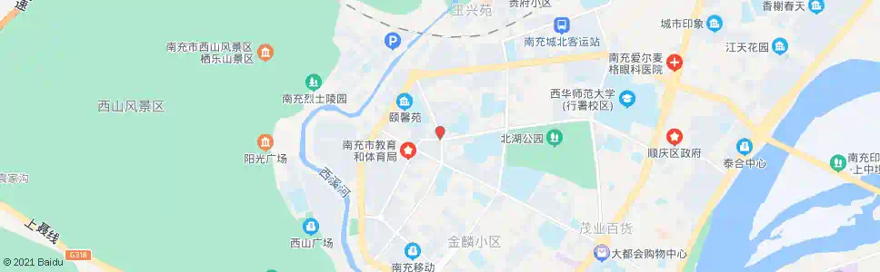 南充稻香路口_公交站地图_南充公交_妙搜公交查询2025