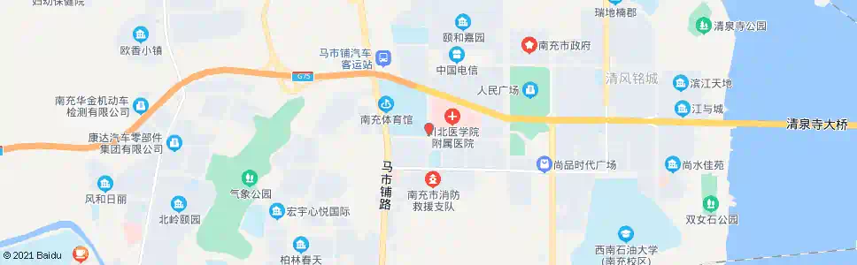 南充茂源路_公交站地图_南充公交_妙搜公交查询2025