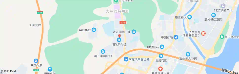 南充立宇花园_公交站地图_南充公交_妙搜公交查询2025