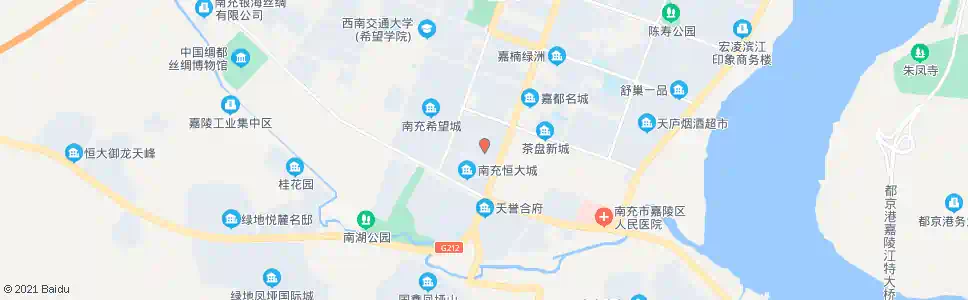 南充维康路二段_公交站地图_南充公交_妙搜公交查询2025