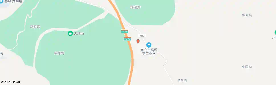 南充北斗坪_公交站地图_南充公交_妙搜公交查询2025