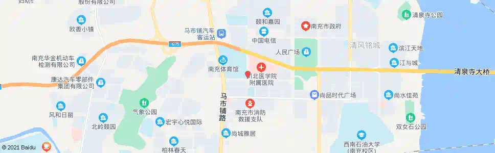 南充茂源南路_公交站地图_南充公交_妙搜公交查询2025