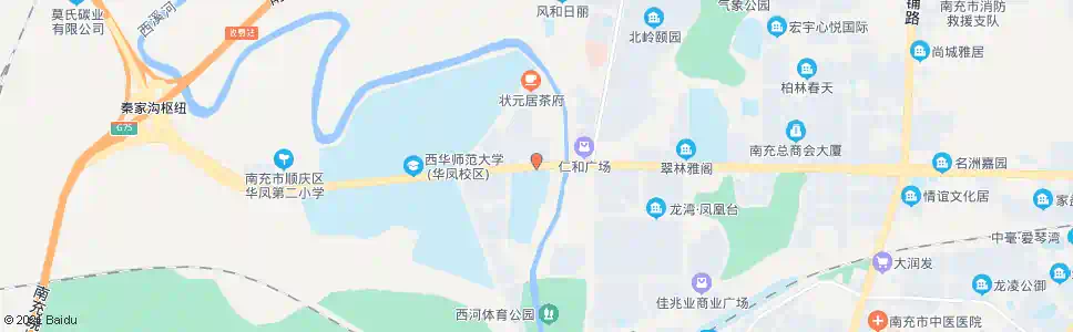 南充栋梁路口_公交站地图_南充公交_妙搜公交查询2025
