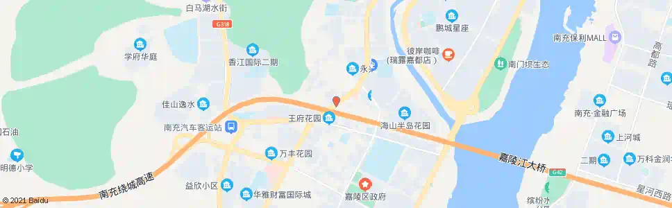南充蚂蝗堰_公交站地图_南充公交_妙搜公交查询2025