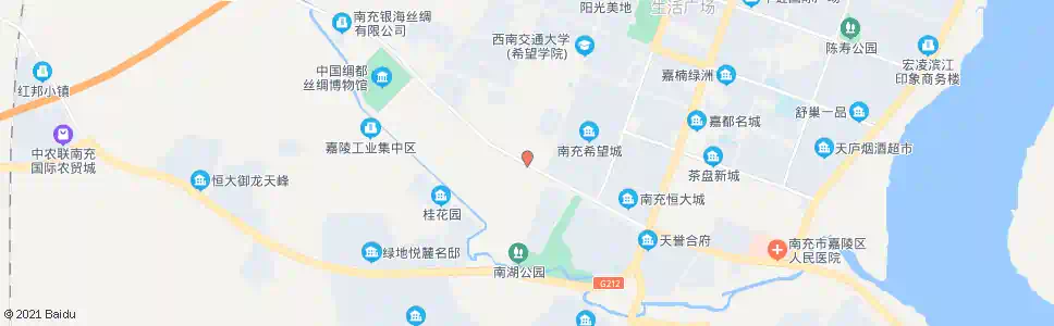 南充春江路_公交站地图_南充公交_妙搜公交查询2025