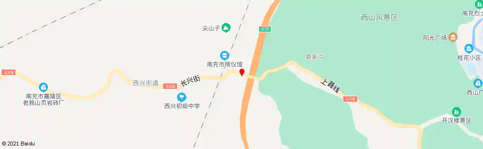南充断垭口_公交站地图_南充公交_妙搜公交查询2025