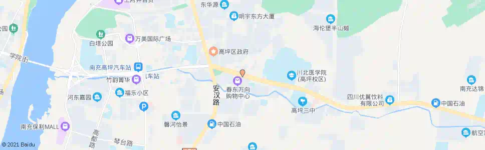 南充东方大道_公交站地图_南充公交_妙搜公交查询2025