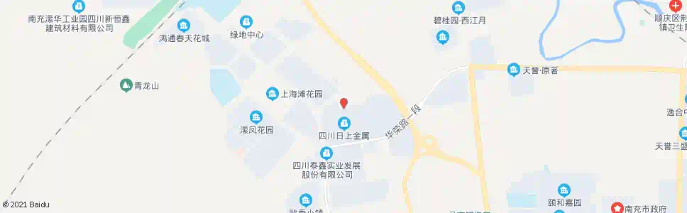南充何家观_公交站地图_南充公交_妙搜公交查询2025