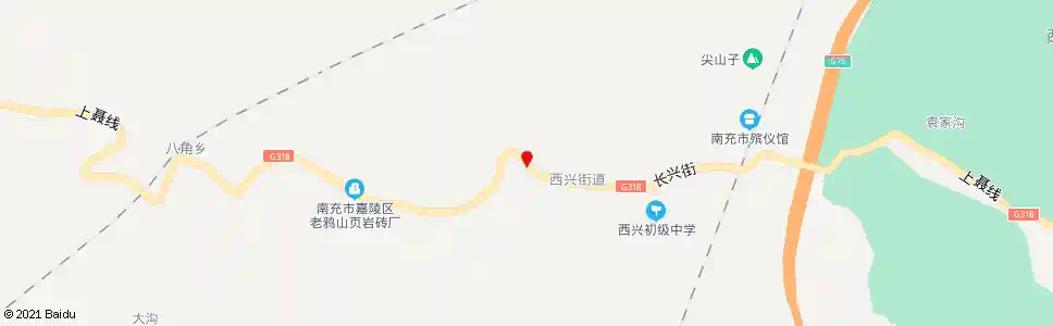 南充太阳山_公交站地图_南充公交_妙搜公交查询2025