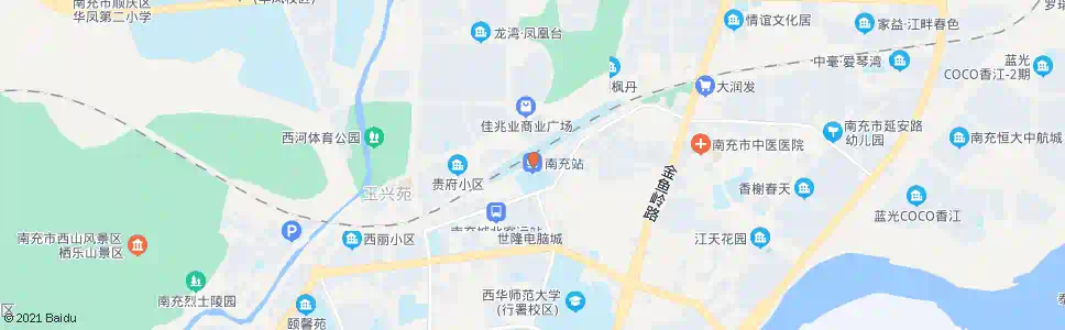 南充文峰_公交站地图_南充公交_妙搜公交查询2025