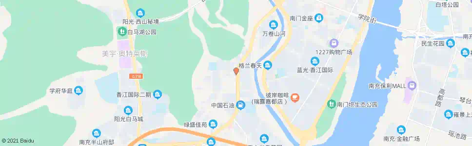 南充西山_公交站地图_南充公交_妙搜公交查询2025