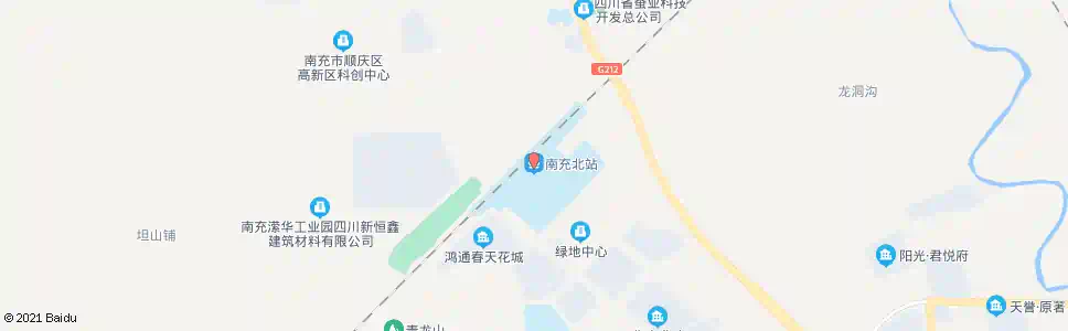 南充临江北路_公交站地图_南充公交_妙搜公交查询2025