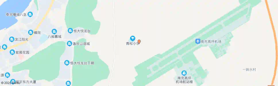 南充许青路口_公交站地图_南充公交_妙搜公交查询2025