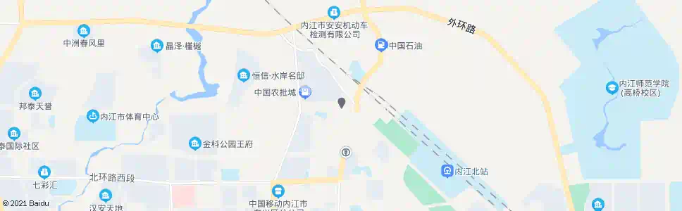 内江胜爱路口_公交站地图_内江公交_妙搜公交查询2025