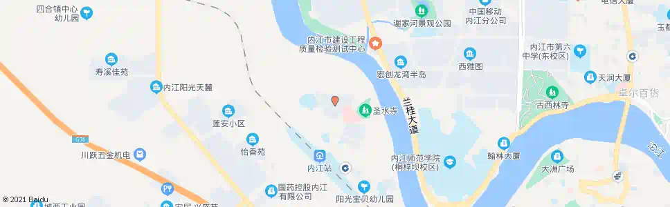 内江锻压厂_公交站地图_内江公交_妙搜公交查询2025