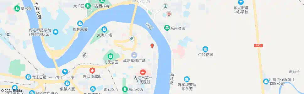 内江金霞宫_公交站地图_内江公交_妙搜公交查询2025