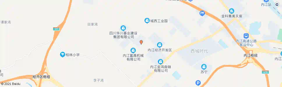 内江梓橦宫物流_公交站地图_内江公交_妙搜公交查询2025