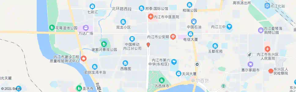 内江市残联_公交站地图_内江公交_妙搜公交查询2025