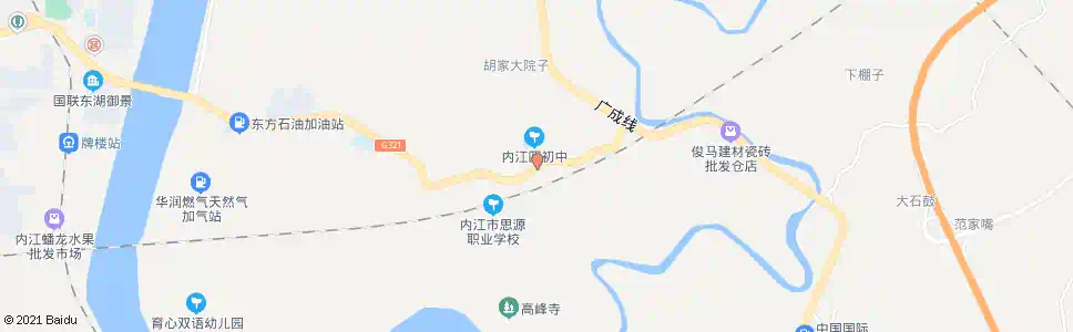 内江九龙_公交站地图_内江公交_妙搜公交查询2025