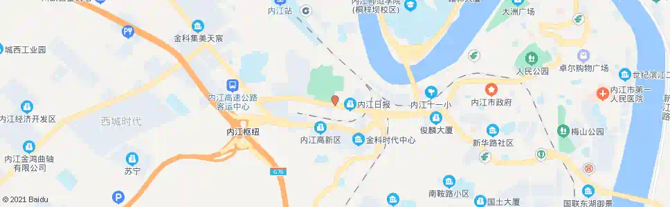 内江松山南路_公交站地图_内江公交_妙搜公交查询2025