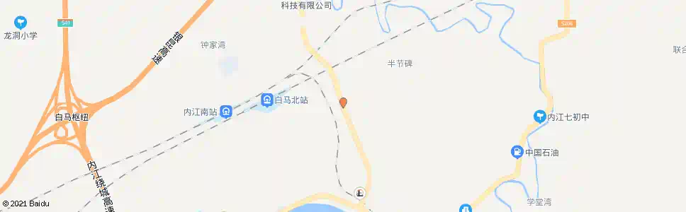 内江朝天门_公交站地图_内江公交_妙搜公交查询2025