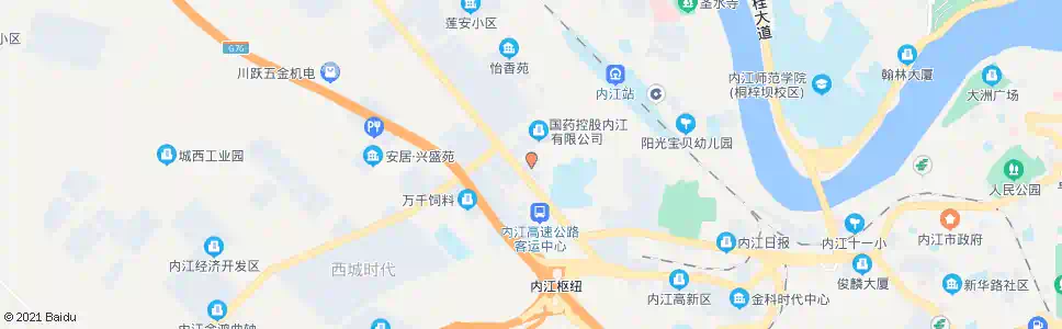 内江中区法院_公交站地图_内江公交_妙搜公交查询2025