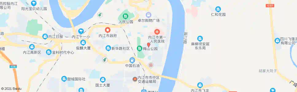 内江双安驾校_公交站地图_内江公交_妙搜公交查询2025