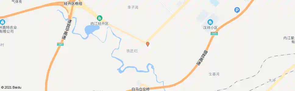 内江兰家庙_公交站地图_内江公交_妙搜公交查询2025