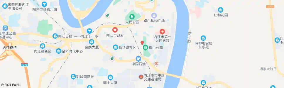 内江电影公司_公交站地图_内江公交_妙搜公交查询2025