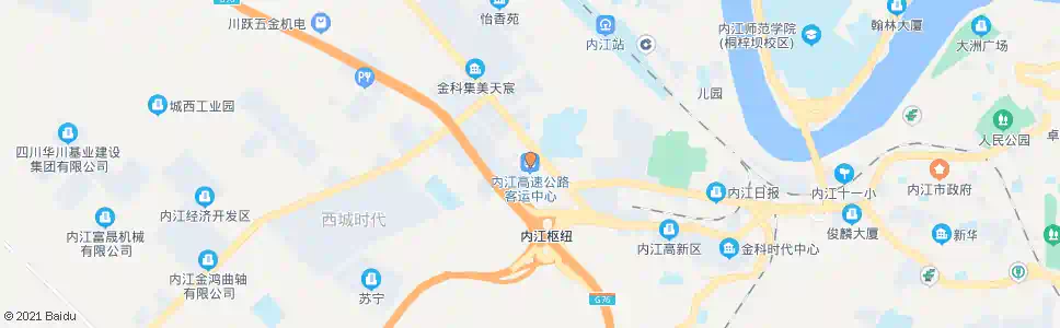 内江长途汽车站_公交站地图_内江公交_妙搜公交查询2025
