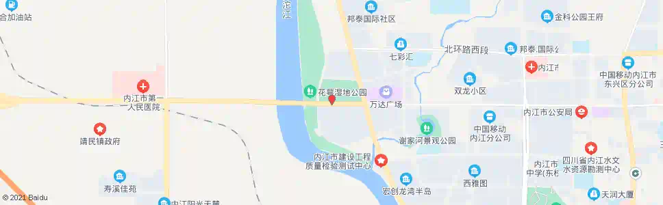 内江新坝大桥_公交站地图_内江公交_妙搜公交查询2025