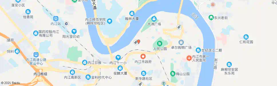 内江民族路口_公交站地图_内江公交_妙搜公交查询2025