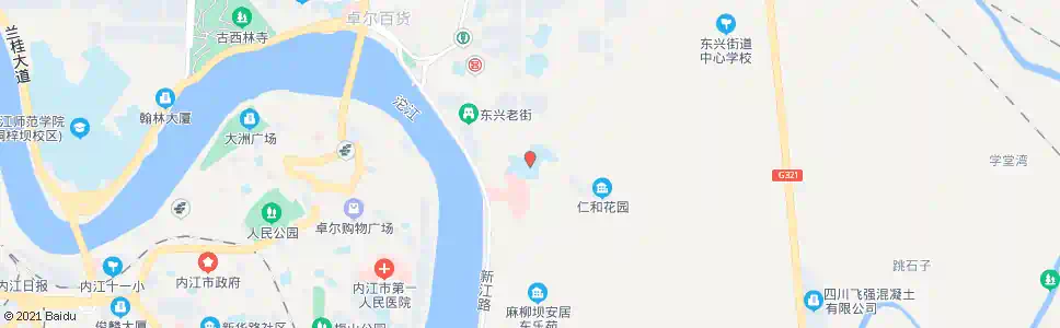 内江医科学校_公交站地图_内江公交_妙搜公交查询2025