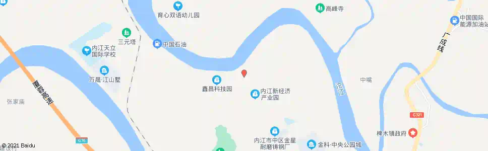 内江高坝电厂_公交站地图_内江公交_妙搜公交查询2025