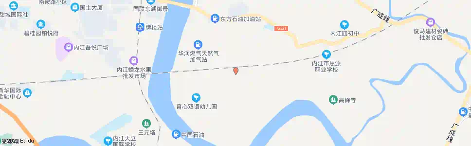 内江马家坪_公交站地图_内江公交_妙搜公交查询2025