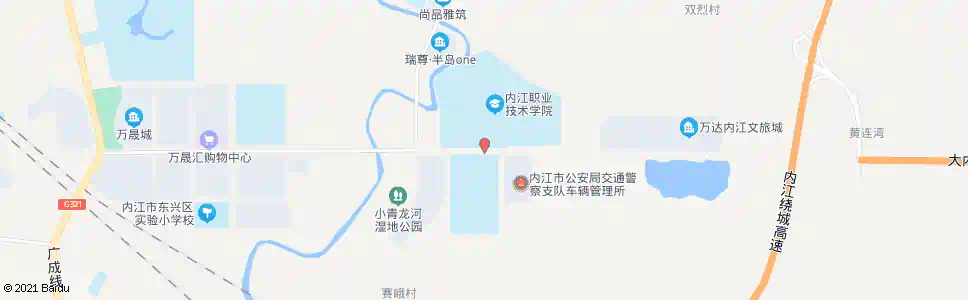 内江内江职院_公交站地图_内江公交_妙搜公交查询2025