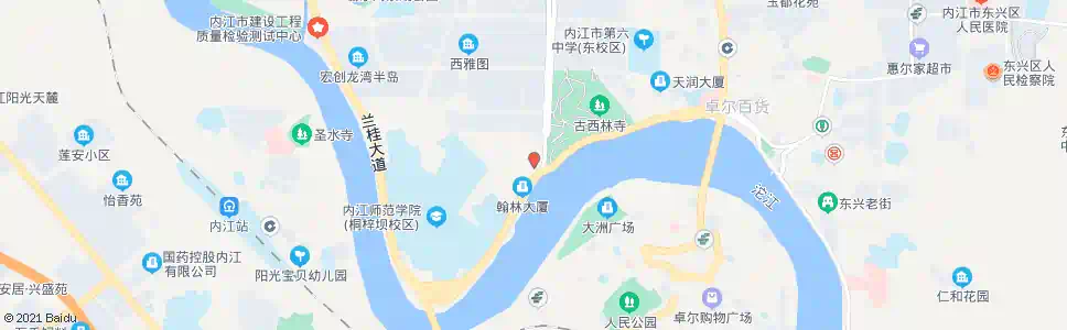 内江人防办_公交站地图_内江公交_妙搜公交查询2025