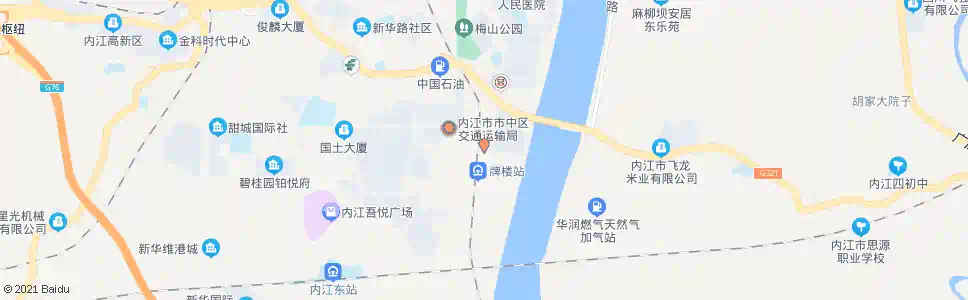 内江齿轮厂_公交站地图_内江公交_妙搜公交查询2025