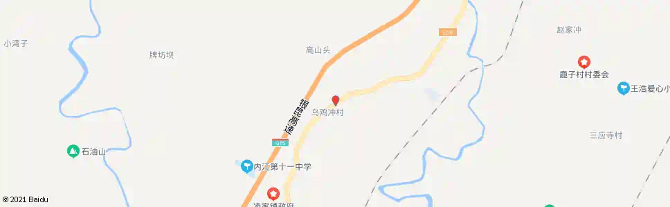 内江五一_公交站地图_内江公交_妙搜公交查询2025