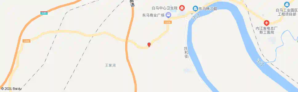 内江红牌坊_公交站地图_内江公交_妙搜公交查询2025