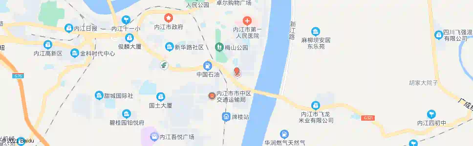 内江机床厂_公交站地图_内江公交_妙搜公交查询2025