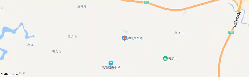 内江凤鸣_公交站地图_内江公交_妙搜公交查询2025