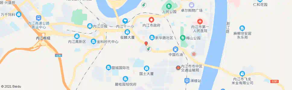 内江商检局_公交站地图_内江公交_妙搜公交查询2025