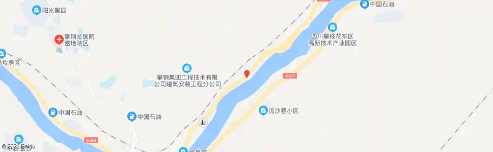 攀枝花烂院子_公交站地图_攀枝花公交_妙搜公交查询2025