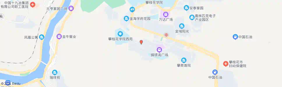 攀枝花敬仁堂_公交站地图_攀枝花公交_妙搜公交查询2025