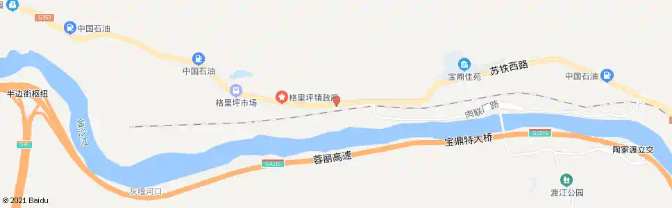 攀枝花飞歌巷_公交站地图_攀枝花公交_妙搜公交查询2025