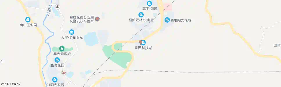 攀枝花政务中心_公交站地图_攀枝花公交_妙搜公交查询2025