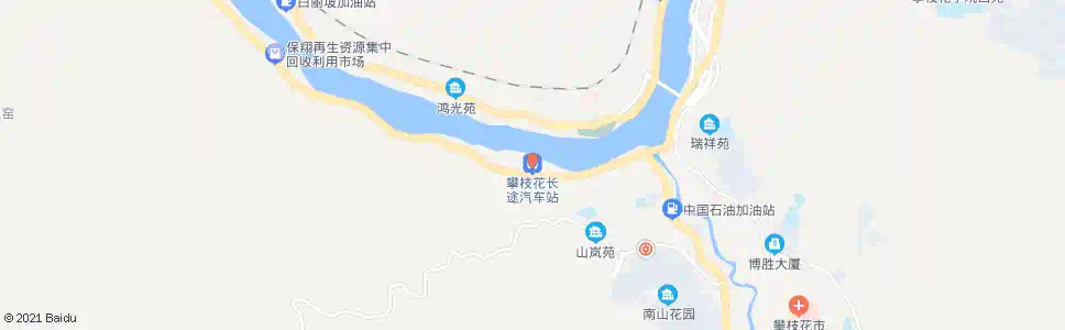 攀枝花客运站_公交站地图_攀枝花公交_妙搜公交查询2025