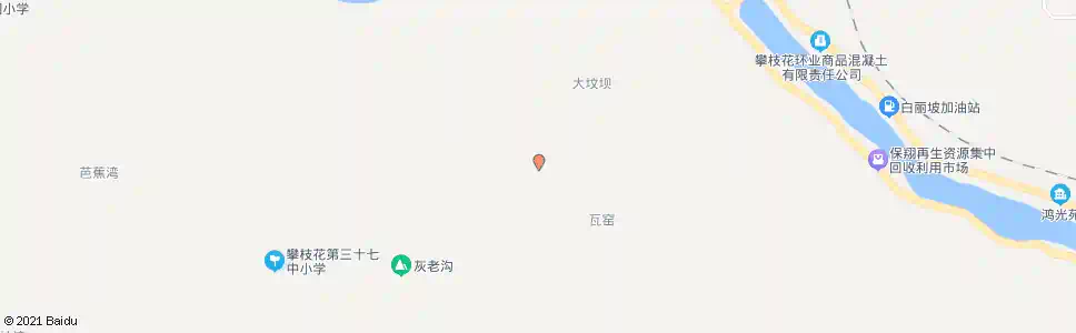 攀枝花三公里_公交站地图_攀枝花公交_妙搜公交查询2025