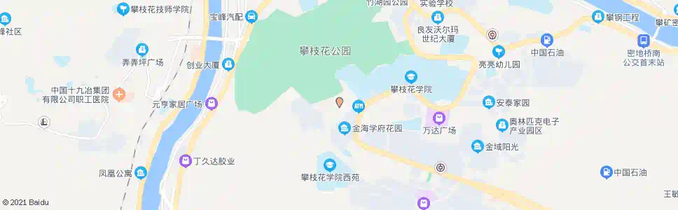 攀枝花机电公司_公交站地图_攀枝花公交_妙搜公交查询2025